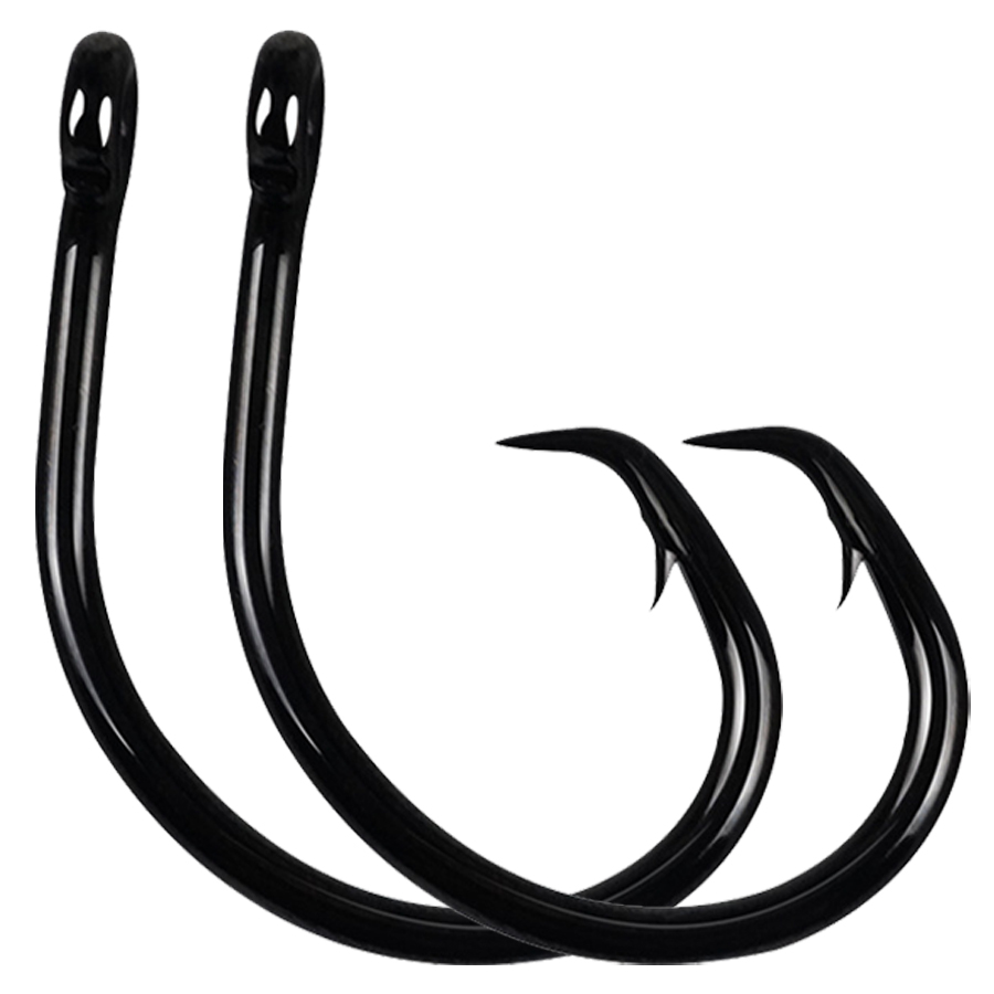 خطافات صيد دائرية ثلاثية القوة - مراجعة Fishing Hook Assortment وسعره